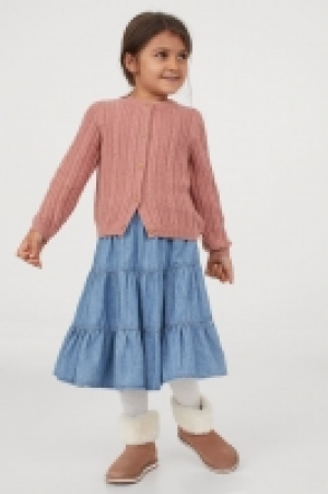 HM  Falda denim con vuelo