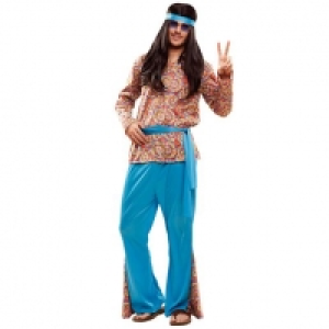 Disfraz Adulto - Hippie Psicodélico M-L
