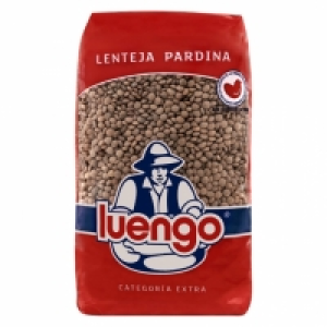 Lenteja pardina categoría extra Luengo 1 kg. 2.75 €
