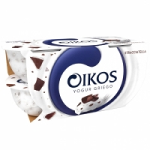 Yogur griego con stracciatella Danone Oikos sin gluten pack  1.99 €