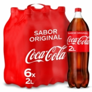 Coca Cola pack 6 botellas 2 l. 9.18 €