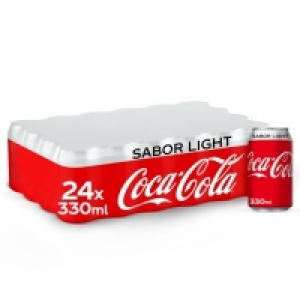 Carrefour  Coca Cola light pack 24 latas 33 cl.