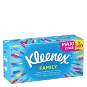 Caja de pañuelos Family Kleenex 140 ud. 1.80 €