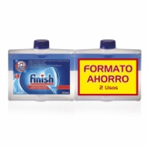 Limpiamáquinas Finish pack de 2 unidades de 250 ml. 6.35 €