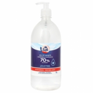 Gel de manos hidroalcohólico perfume limón Carrefour 1 l. 5.00 €