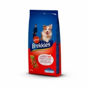 Carrefour  Pienso de buey para perros Brekkies Mix Excel 15 Kg.
