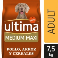 Carrefour  Pienso de pollo para perros adultos Medium Maxi Ultima 7,5 K