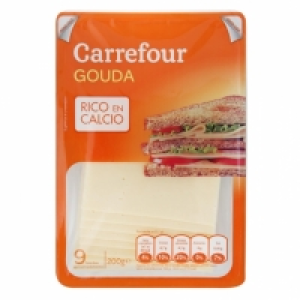 Queso gouda holland en lonchas Carrefour 200 g. 0.99 €