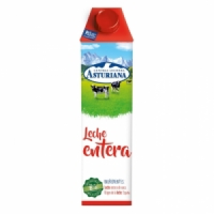 Carrefour  Leche entera Central Lechera Asturiana brik 1 l.