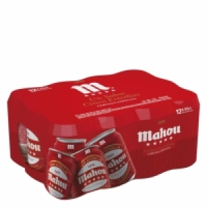 Cerveza Mahou 5 Estrellas especial pack de 12 latas de 33 cl 8.16 €