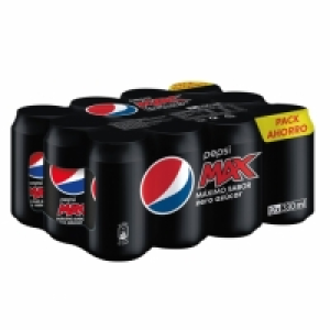 Pepsi Max Zero pack de 12 latas de 33 cl.