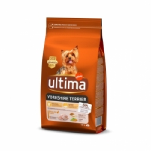 Pienso de pollo para perros adultos Yorkshire Terrier Ultima 6.95 €