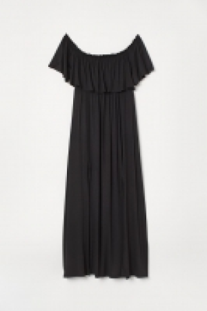 HM  Vestido largo con volante