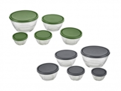 Set recipientes portalimentos de vidrio 9.99 €