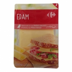 Carrefour  Queso edam en lonchas Carrefour 200 g.