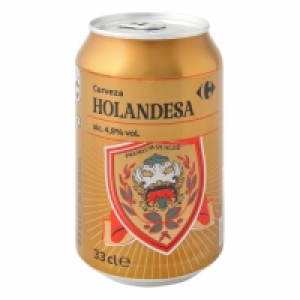 Carrefour  Cerveza Carrefour Holandesa lata 33 cl.