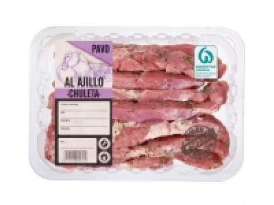 Chuleta de pavo al ajillo 650.00 €