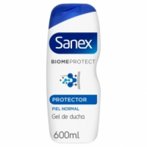 Gel de ducha dermo protector para piel normal Sanex 600 ml. 2.95 €