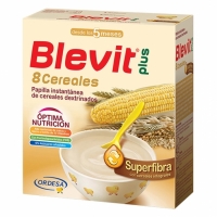 Carrefour  Papilla infantil desde 6 meses de 8 cereales integrales sin 