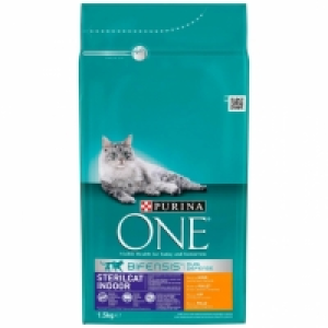 Purina ONE Bifensis Pienso para Gatos Esterilizados Pollo y  6.90 €