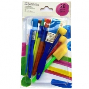 Set 20 Pinceles Artísticos 4.99 €
