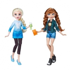 Frozen - Elsa y Anna Princesas en Modo Casual