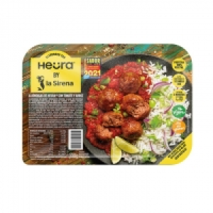 Albóndigas vegetales Heura con tomate y arroz 3.99 €