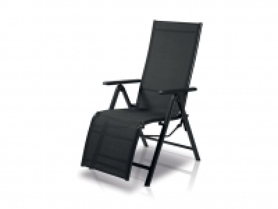 Lidl  Sillón-tumbona plegable de aluminio color antracita