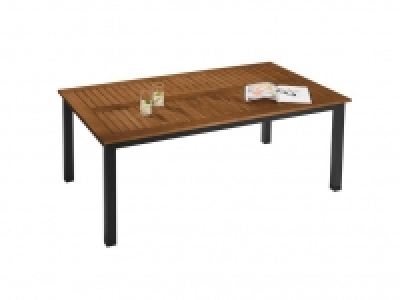 Lidl  Mesa de madera para jardín 150 x 74 cm