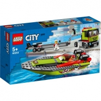 Toysrus  LEGO City - Transporte de la Lancha de Carreras - 60254