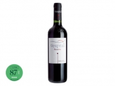 Lidl  Vino tinto reserva Vespral