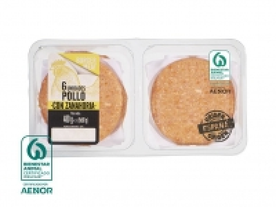 Burger de pollo con zanahoria 3.69 €