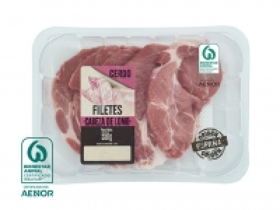 Filetes de cabeza de lomo de cerdo 1.99 €