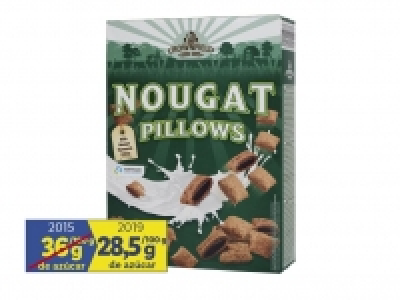Pillows rellenos de avellana 2.35 €