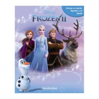 Toysrus  Frozen - Libro con Figuras y Tapete Frozen 2