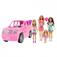 Toysrus  Barbie - Limusina Barbie y sus Hermanas