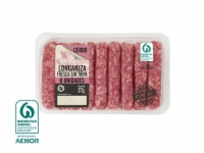 Longaniza de cerdo sin tripa 1.29 €
