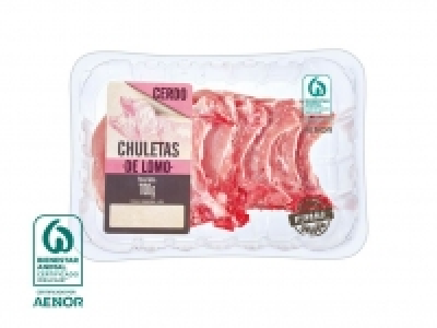 Chuletas de lomo de cerdo 1.99 €