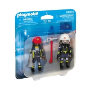 Playmobil - Dúo Pack Bomberos - 70081