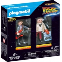 Toysrus  Playmobil - Regreso al futuro Marty Mcfly y Dr. Emmett Brown