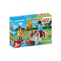 Toysrus  Playmobil - Starter Pack granja de caballos set adicional - 