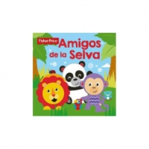 Fisher Price - Libro de baño Amigos de la selva