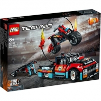Toysrus  LEGO Technic - Espectáculo Acrobático: Camión y Moto - 42106