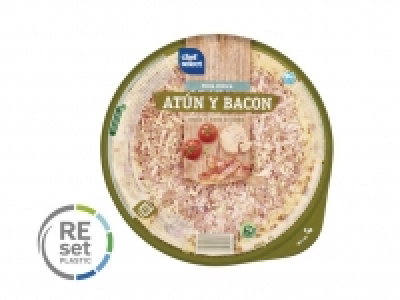 Pizza fresca atún y bacon 1.46 €