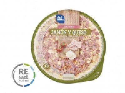 Pizza fresca de jamón y queso 1.26 €