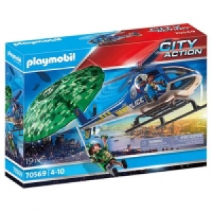 Playmobil - Helicóptero de Policía: Persecución en Paracaída 29.99 €