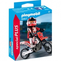 Toysrus  Playmobil - Piloto de Motocross - 9357