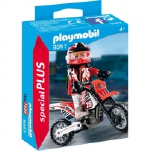 Toysrus  Playmobil - Piloto de Motocross - 9357