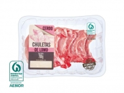 Chuletas de lomo de cerdo 1.89 €
