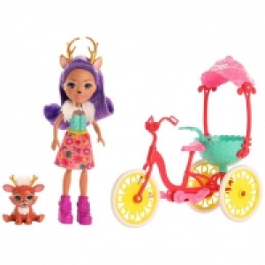 Enchantimals - Pack muñeca con mascota y bicicleta 19.99 €